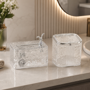 سطل و دستمال رومیزی اکرولیک