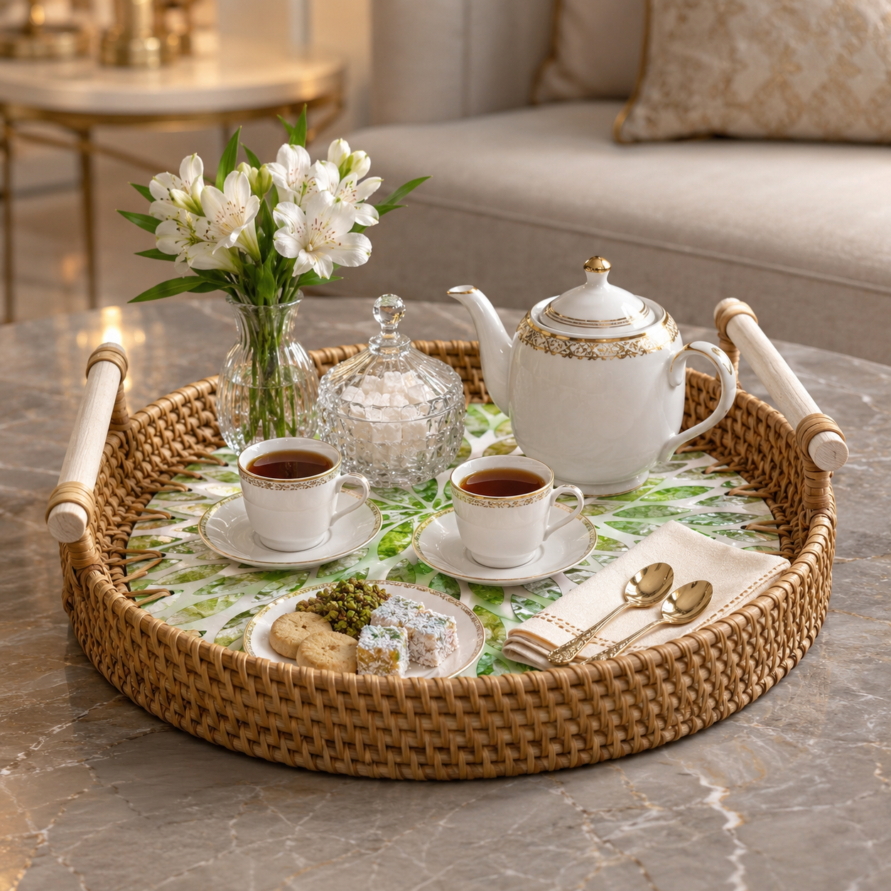سینی کف صدفی سینی کف صدفی
